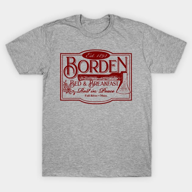 Borden Bed And Breakfast T-Shirt by Jim8ball Designs